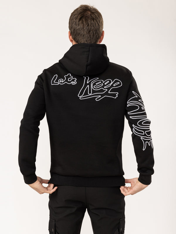 FASHION HOODIE Black / XXS