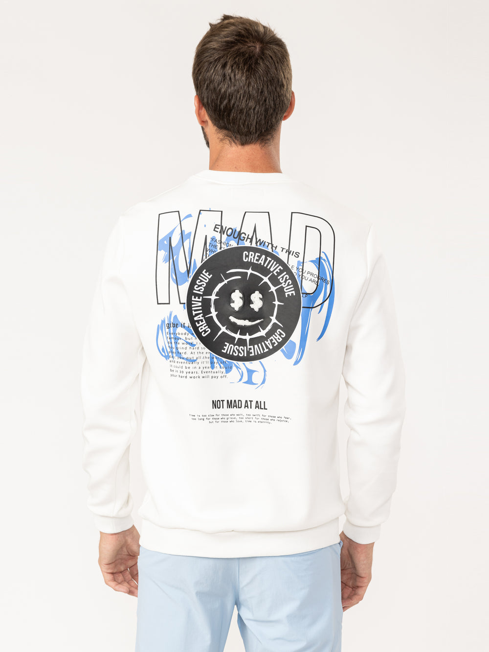 SWEATSHIRT White / XXS