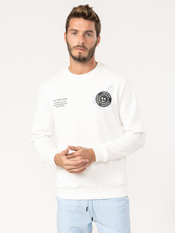 SWEATSHIRT White / XXS