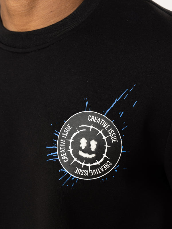 SWEATSHIRT Black / XXS