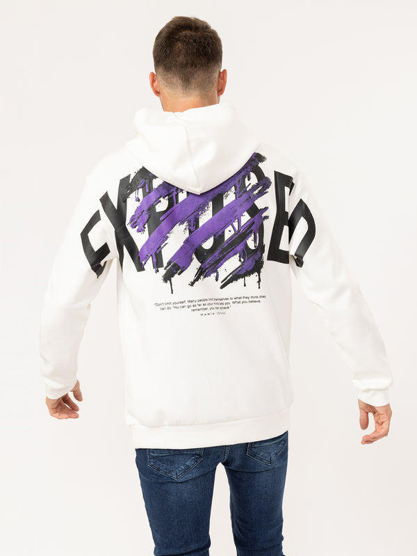 FASHION HOODIE White / XXS