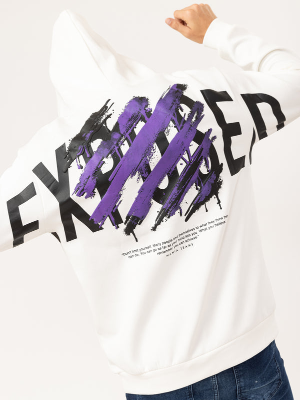 FASHION HOODIE White / XXS