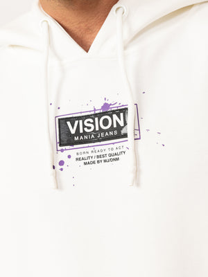 FASHION HOODIE White / XXS