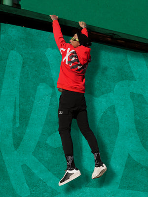 FASHION HOODIE Red / XXS