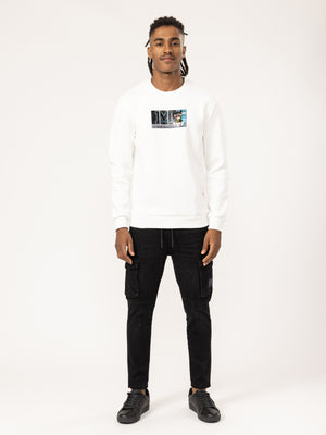 SWEATSHIRT White / XXS