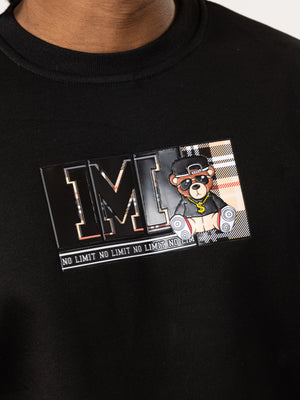 SWEATSHIRT Black / XXS