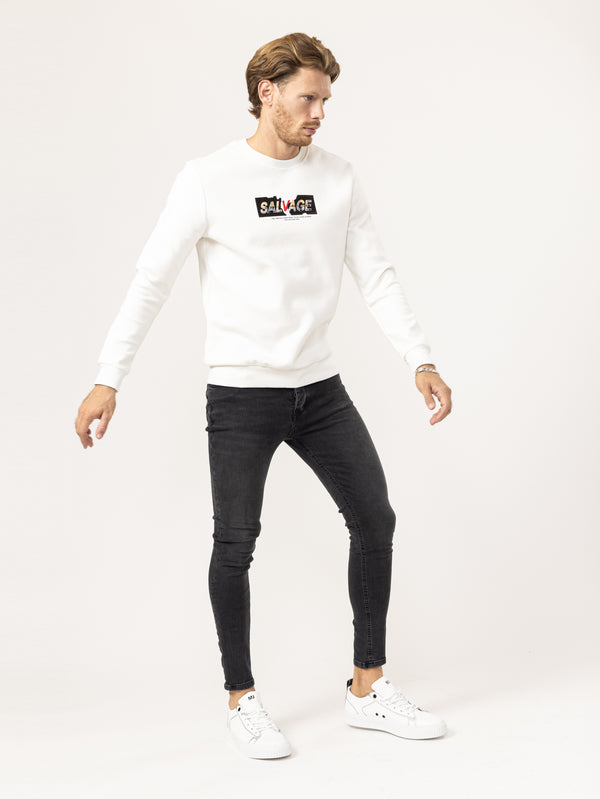 SWEATSHIRT White / XXS