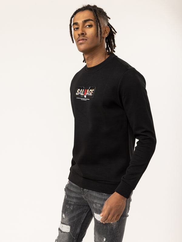SWEATSHIRT Black / XXS