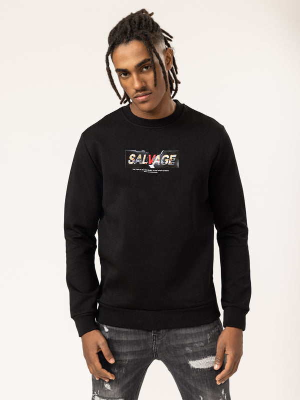 SWEATSHIRT Black / XXS