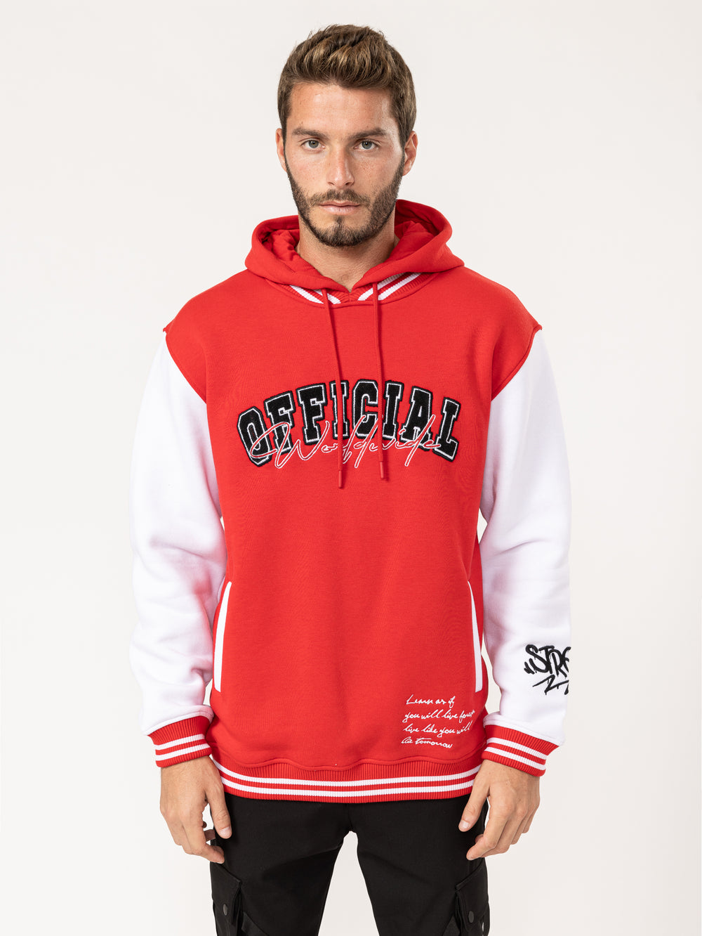 FASHION HOODIE Red / XXS