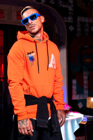 FASHION HOODIE Orange / XXS