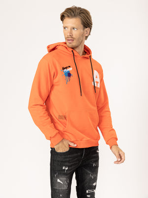 FASHION HOODIE Orange / XXS