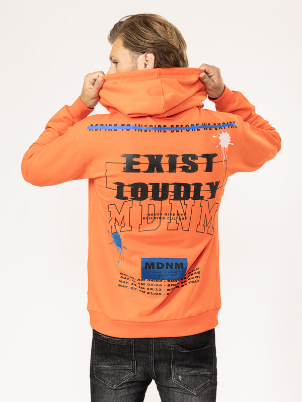 FASHION HOODIE Orange / XXS