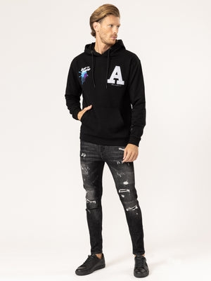 FASHION HOODIE Black / XXS