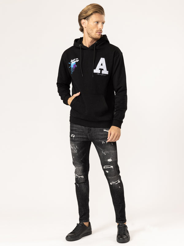 FASHION HOODIE Black / XXS