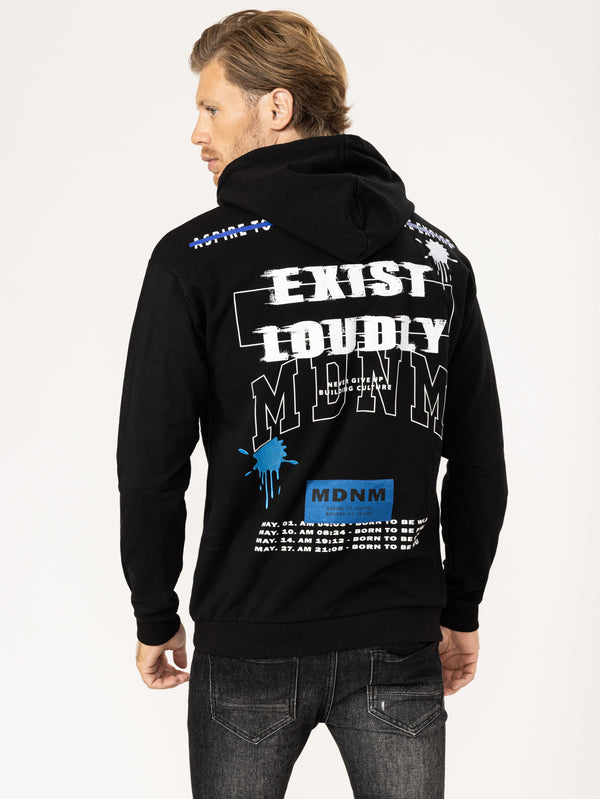 FASHION HOODIE Black / XXS