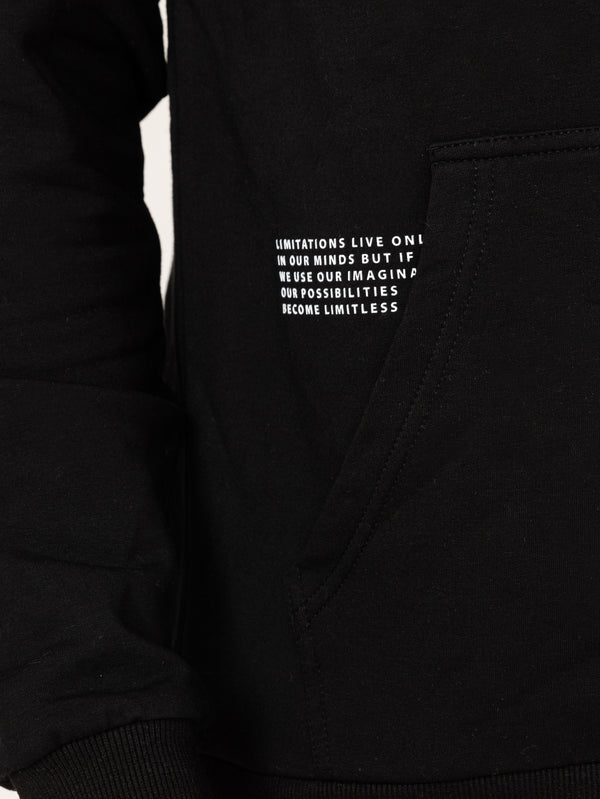 FASHION HOODIE Black / XXS