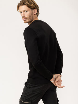 SWEATSHIRT Black / XXS