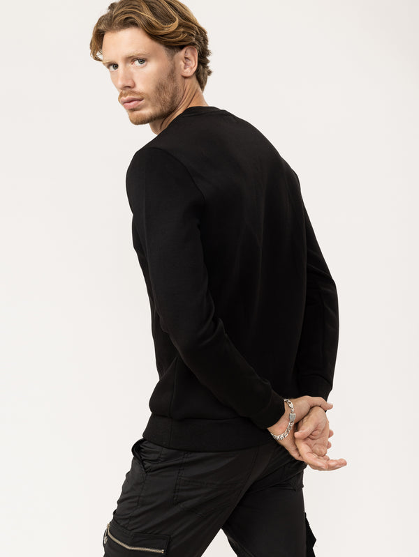 SWEATSHIRT Black / XXS