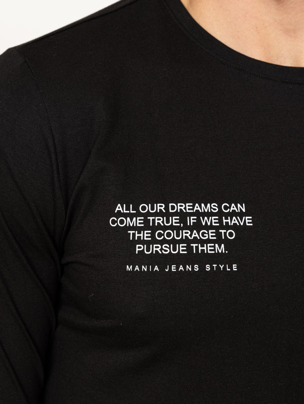 T-SHIRT Black / XXS
