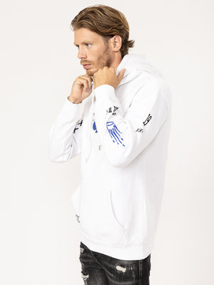 FASHION HOODIE White / XXS