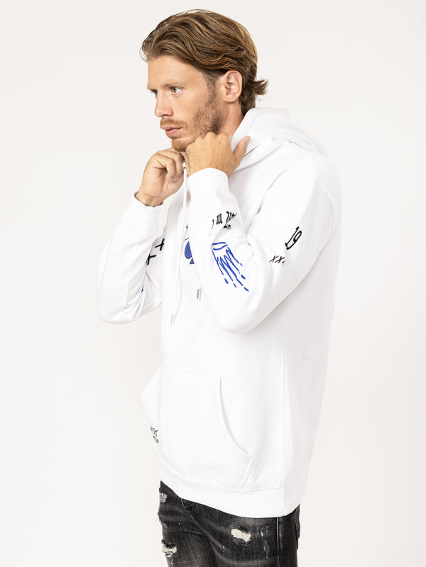 FASHION HOODIE White / XXS