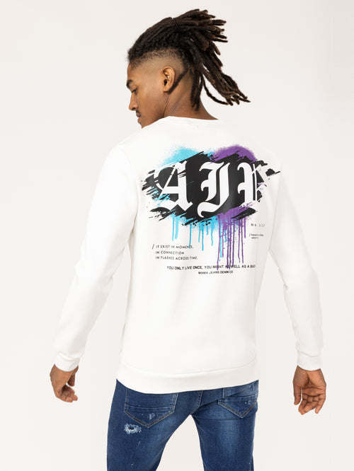 SWEATSHIRT White / XXS