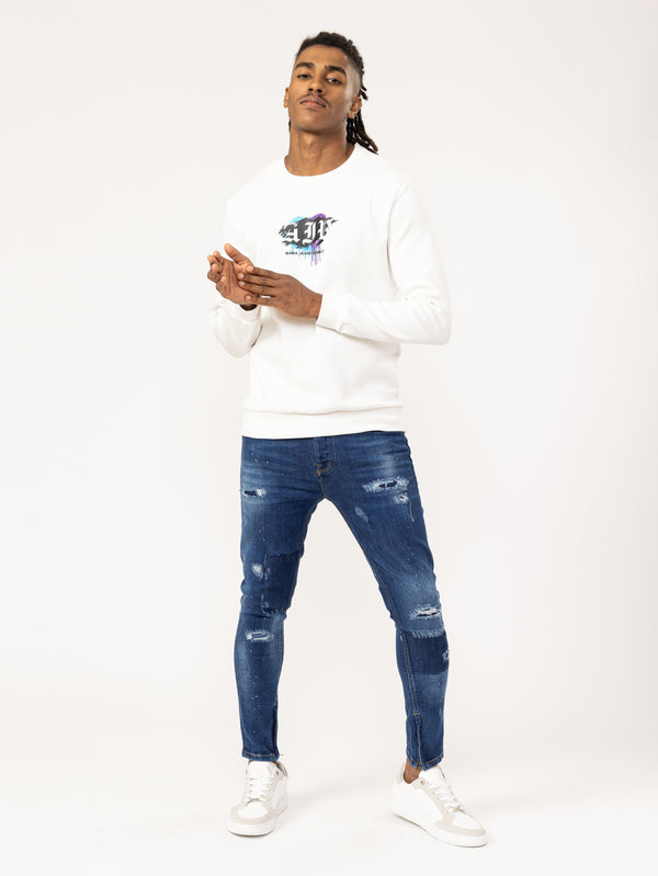 SWEATSHIRT White / XXS