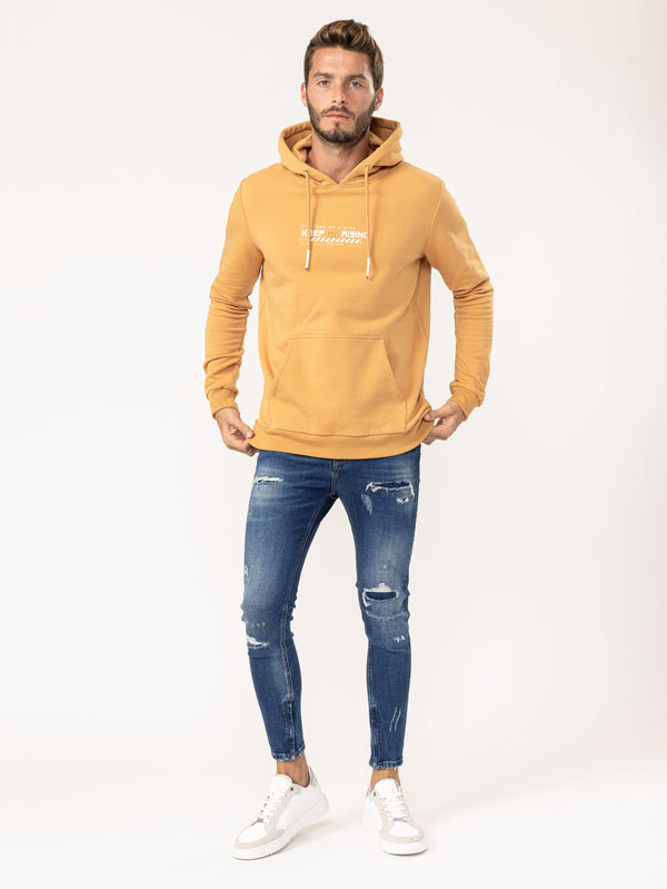 BASIC+HOODIE Camel / XXS