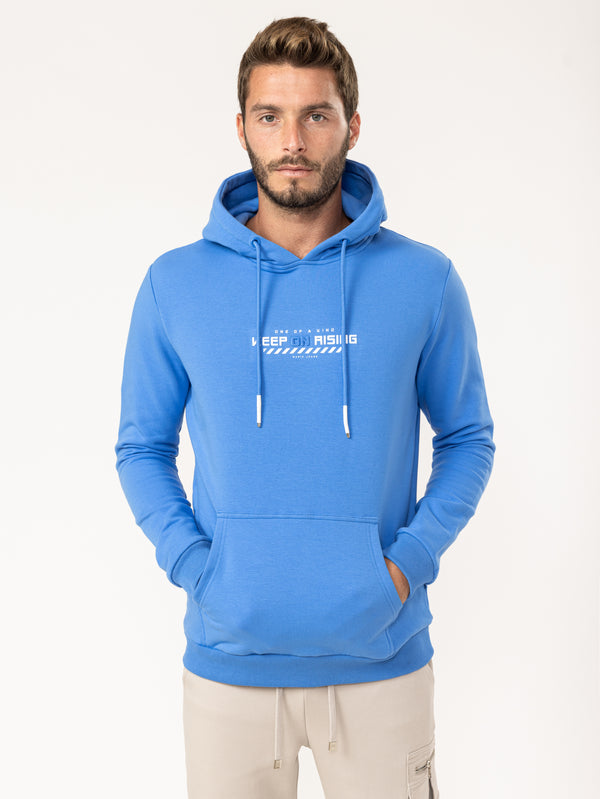 BASIC+HOODIE Royal Blue / XXS