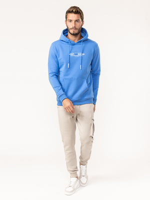 BASIC+HOODIE Royal Blue / XXS