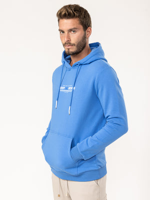 BASIC+HOODIE Royal Blue / XXS
