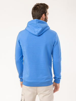 BASIC+HOODIE Royal Blue / XXS