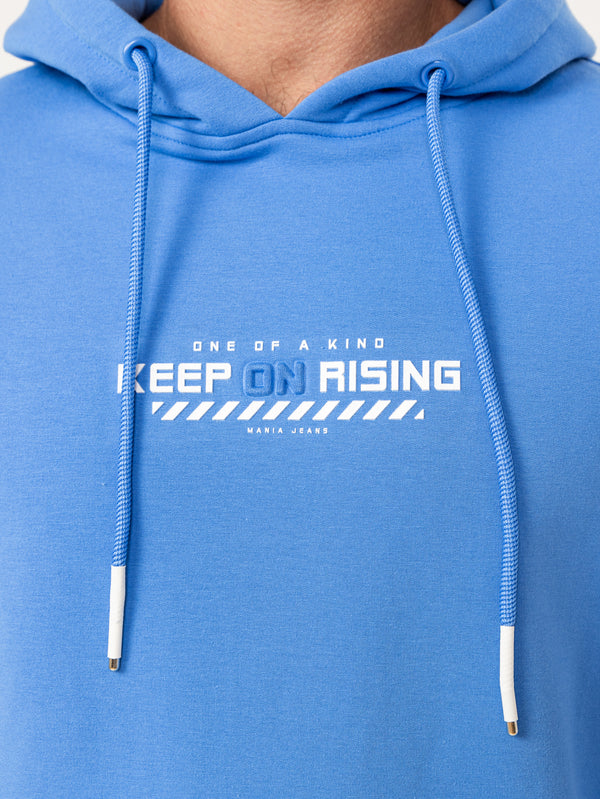 BASIC+HOODIE Royal Blue / XXS