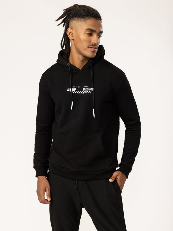 BASIC+HOODIE Black / XXS