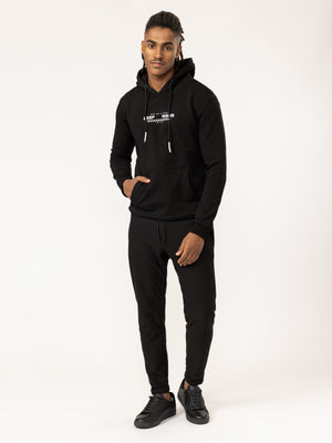 BASIC+HOODIE Black / XXS
