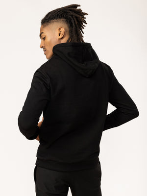 BASIC+HOODIE Black / XXS