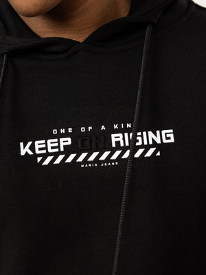 BASIC+HOODIE Black / XXS