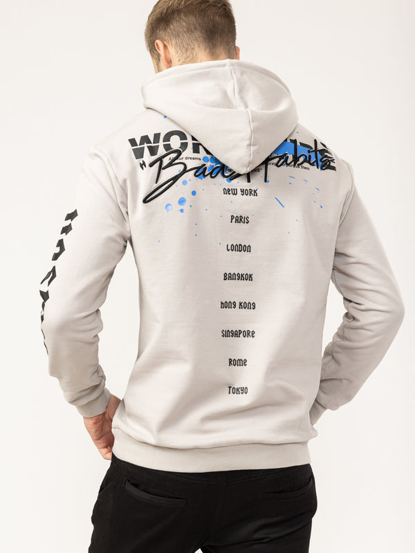 FASHION HOODIE Gray / XXS