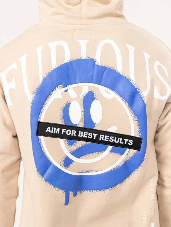 FASHION HOODIE Beige / XXS
