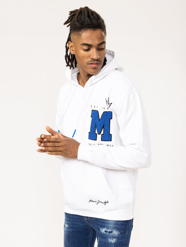 FASHION HOODIE White / XXS