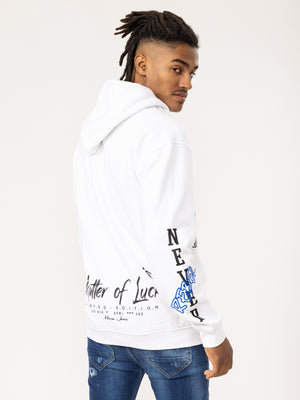 FASHION HOODIE White / XXS