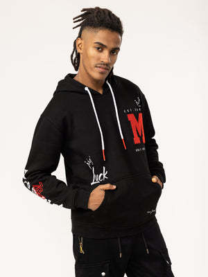 FASHION HOODIE Black / XXS