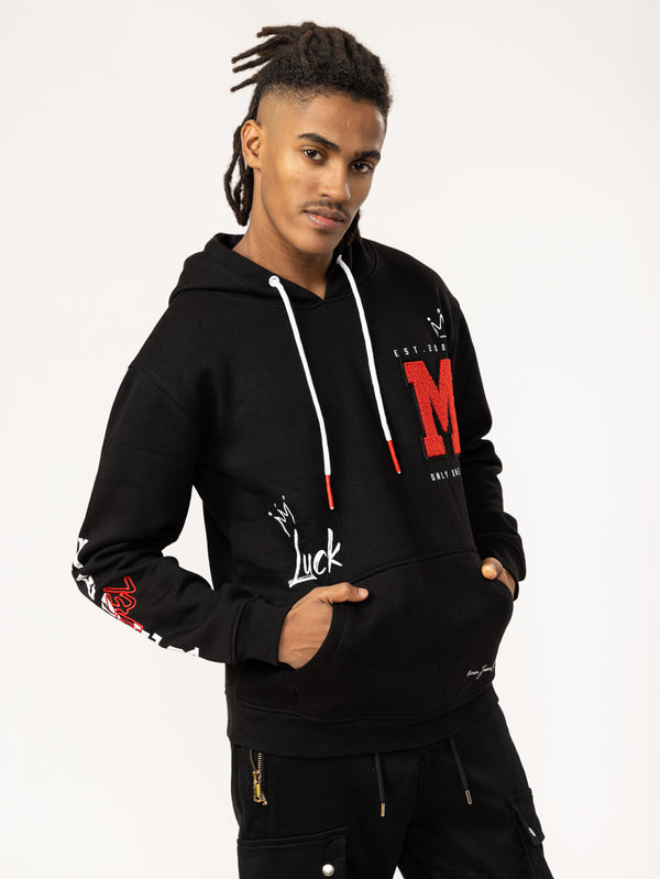 FASHION HOODIE Black / XXS
