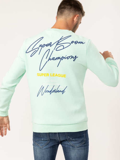 SWEATSHIRT Mint / XXS
