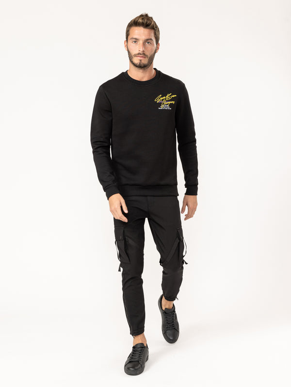 SWEATSHIRT Black / XXS