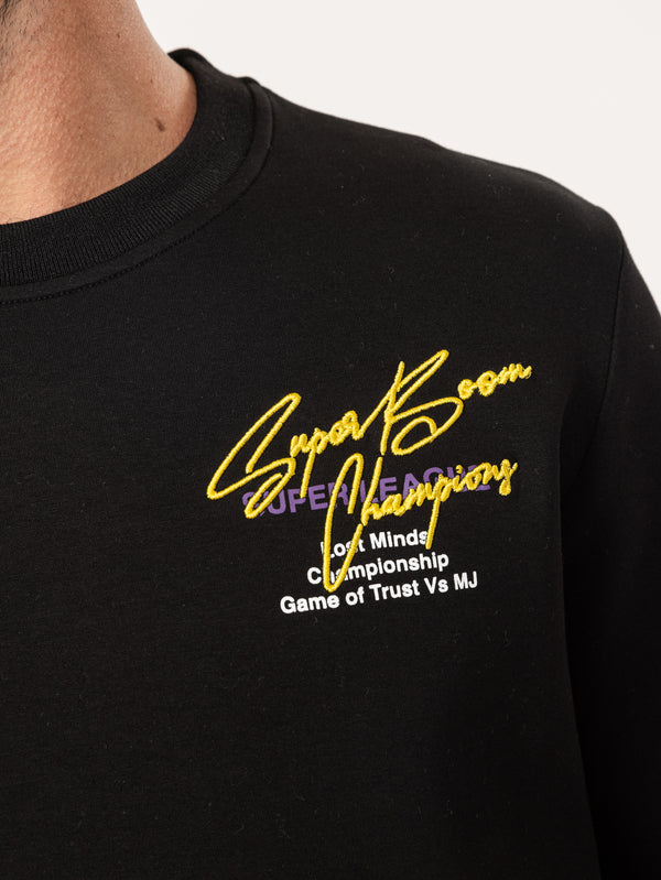 SWEATSHIRT Black / XXS
