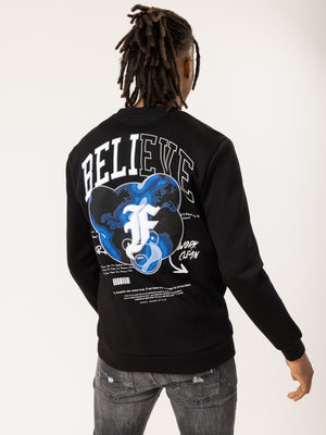 SWEATSHIRT Black / XXS