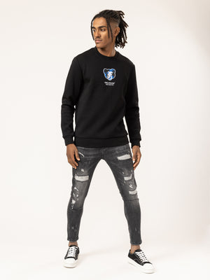 SWEATSHIRT Black / XXS
