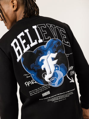 SWEATSHIRT Black / XXS